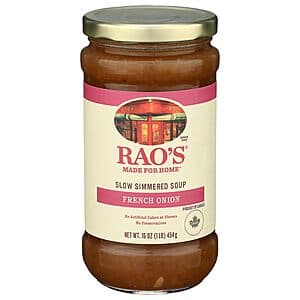 16-oz Rao's Made for Home French Onion Soup $4 w/ Subscribe & Save