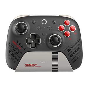 Pre-Order: 8BitDo Ultimate 2 Bluetooth Controller (NES 40th Limited Edition) $75 + $2 S/H