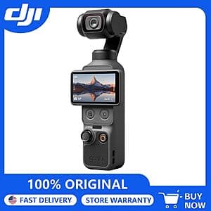 DJI Osmo Pocket 4 Standard Combo Gimbal Vlog Camera $407.65 + Free S&H