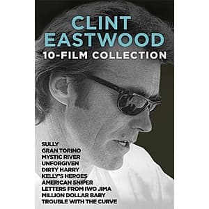 Clint Eastwood 10 Film Collection (Digital 4K/HD) $10