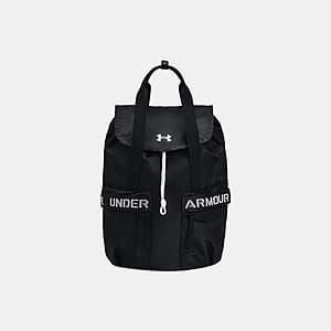 Under Armour Women's UA Favorite Backpack (Black or Canyon Pink) $12.75 + Free Shipping