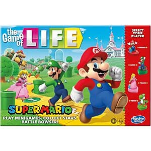 Hasbro Gaming The Game of Life: Super Mario Edition Board Game $14.40