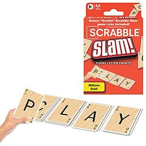 Hasbro Winning Moves Scrabble Slam Card Game 2 for $6