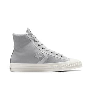 Converse Men's or Women's Star Player 76 Suede Shoes (Grey Area/Barely Grey) $30 + Free Shipping