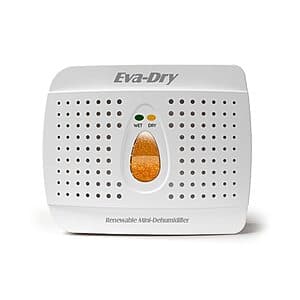6-oz Eva-Dry Wireless Mini Dehumidifier (White) $10.50