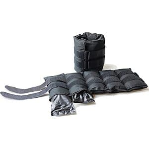 20-lb (2x 10-lb) CAP Barbell Adjustable Ankle Weights (Black) $16