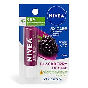 0.17-Oz NIVEA Blackberry Lip Care Balm $2.35 w/ S&S