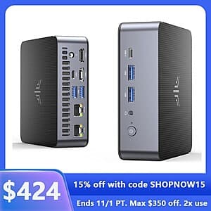 Kamrui AM21 Mini Gaming PC: AMD Ryzen 7 8745HS, 16GB RAM, 512GB SSD $424 + Free S&H