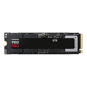 8TB Samsung 9100 PRO PCIe 5.0 M.2 Internal SSD $750 + Free Shipping