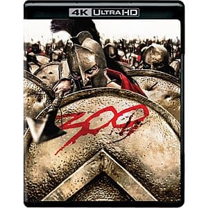 300 (4K Ultra HD + Blu-ray) $11