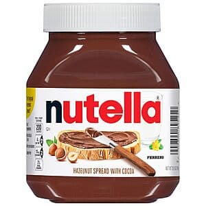 26.5-Oz Nutella Hazelnut Spread With Cocoa $3.45 w/ S&S