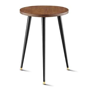11.8" KINNARY Mid Century Wood Top Plant Stand Table (from 14-16" Tall) $15.95