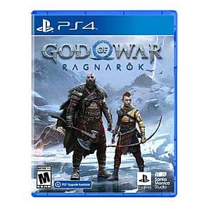 Select GameStop Stores: God of War Ragnarok Standard Edition (PlayStation 4) $10 + Free Store Pickup Only