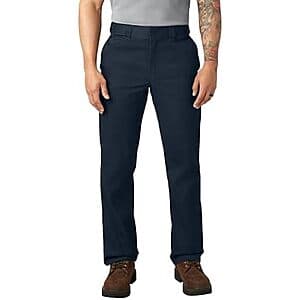 Dickies Men's 874 Flex Work Pants (Dark Navy) $14.80