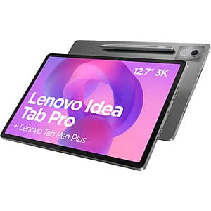 Lenovo Idea Tab Pro Tablet: 12.7" 3K Touchscreen, 256GB UFS, 8GB RAM $280 + Free S/H