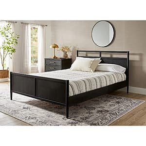 Better Homes & Gardens Oaklee Queen Bed (Charcoal Finish) $59.60 + Free S&H
