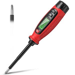 KAIWEETS 2-in-1 Voltage Tester & Phillips Screwdriver w/ LCD Display $8.80