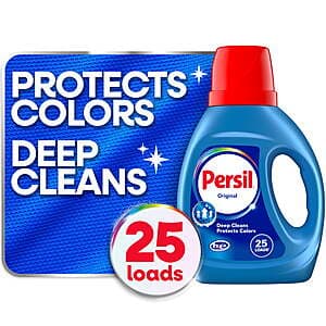 34-oz Persil Advanced Clean Liquid Laundry Detergent (various) + $2.50 WM Cash $5.45 + Store Pickup