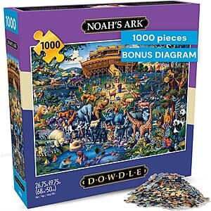 1000-Pc Buffalo Games Dowdle Noah’s Ark Jigsaw Puzzle $11.75
