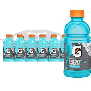 12-Ct 12-Oz Gatorade Thirst Quencher Sports Drink (Glacier Freeze) $5.85 w/ S&S