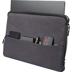 Lenovo Urban 15.6" Laptop Carrying Case Sleeve (Charcoal Grey) $10 + Free S/H