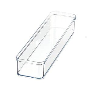 Style Selections Clear Plastic Utensil Organizer (3"W x 2"H x 12"D) $1 & More + Free Pickup