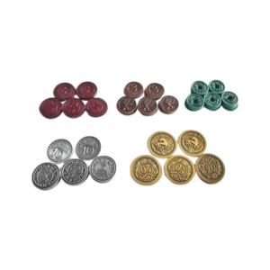 Stonemaier Games Scythe: 80-Pc Metal Coins $12 + Free S&H w/ Prime