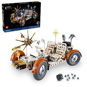 1913-Piece LEGO Technic NASA Apollo Lunar Roving Vehicle LRV Building Set $138 + Free Shipping
