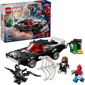 254-Pc LEGO Marvel Spider-Man vs. Venom Muscle Car Toy (76309) $15.90