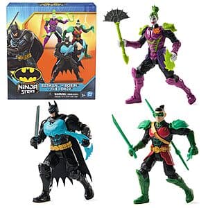 3-Pack DC Comics Batman Ninja Strike 6" Action Figures Battle Set $8.10 or less