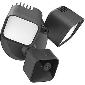 Blink Wired Floodlight Camera w/ Motion Detection & Siren (2 Colors) $30