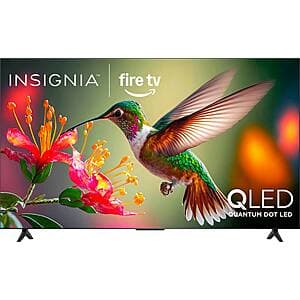 Insignia QF Series QLED 4K UHD Smart TV (2025): 75" $400 or 65" $300 & More + Free Shipping