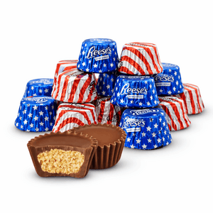 5-lbs Reese's Mini Milk Chocolate Peanut Butter Cups (Patriotic Foils) $20 + Free S&H