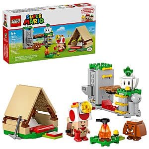 159-Piece LEGO Super Mario Captain Toad’s Camp Building Toy $10