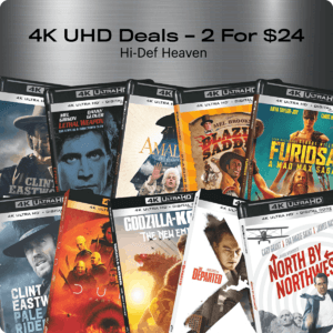 4K Movies: Quantum of Solace, Casino Royale, Pale Rider, Twister, Amadeus & More 2 for $24 + Free Shipping
