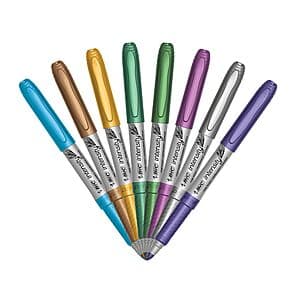 8-Count BIC Intensity Metallic Fine Point Permanent Marker (Assorted) $7.10 w/ Subscribe & Save
