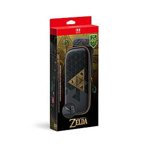 Pre-Order: Nintendo Switch 2 Legend of Zelda 40th Case & Screen Protector $39 + Free S&H