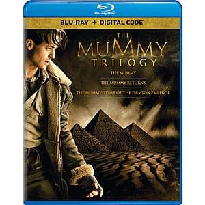 The Mummy Trilogy (Blu-ray + Digital) $10.20