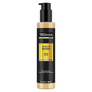 5.7-Oz TRESemme Hydrating & Detangling Lamellar Gloss Hair Cream Serum $3.30