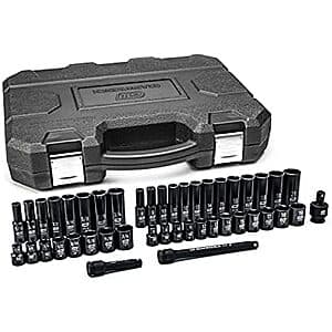 44-Pc GearWrench SAE/Metric 3/8" Drive Impact Socket Set $67.60 + Free S&H