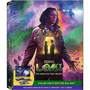 Loki: The Complete First Season: SteelBook (Blu-ray) $23.80