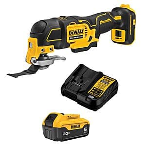 DEWALT 20V Max Cordless Brushless 3-Speed Oscillating Multi-Tool + 5Ah Battery $99 + Free S&H