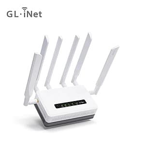 Select Accounts: GL.iNet GL-XE3000 (Puli AX) Dual-Band WiFi 6 5G Cellular Router $304.35 + Free S&H