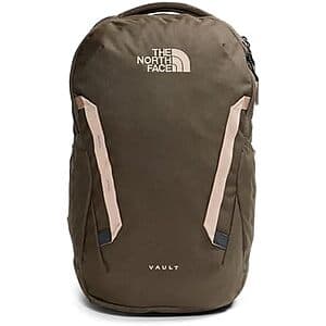 The North Face Vault Everyday Laptop Backpack (various) + 10% Back w/ Prime Visa $52.50 + Free S&H