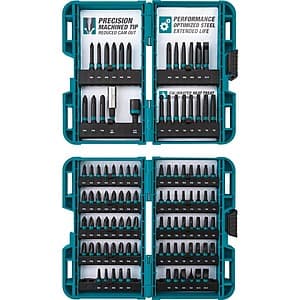 100-Piece Makita ImpactX Driver Bit Set $20 + Free Shipping