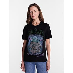Women's Graphic Short Sleeve Tee: The Mandalorian, Harry Potter, & More From $2.90