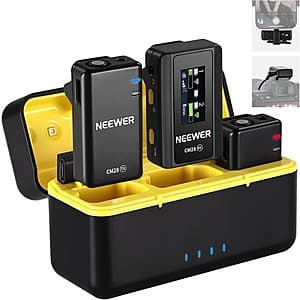 Neewer CM28 Pro Wireless Microphone System w/ Portable Charging Case $58.85 + Free Shipping