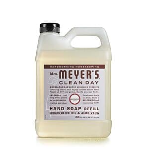 33oz Mrs. MEYER'S CLEAN DAY Liquid Hand Soap Refill (Lavender Scent) $6.15 w/ Subscribe & Save
