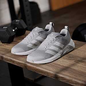 Men's adidas Dropset Control Training Shoes (Grey/Cloud White) $37.80 + Free S&H