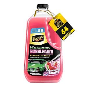 64-Oz Meguiar's Watermelon Bubblegum Car Wash $9.50 w/ S&S
